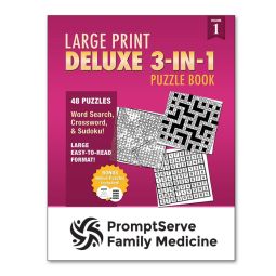 Deluxe 3-In-1 Puzzle Books 
