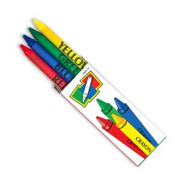 Crayons, 4-Pack Boxes - No Imprint