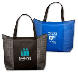 Abba Zippered Poly-Air Totes