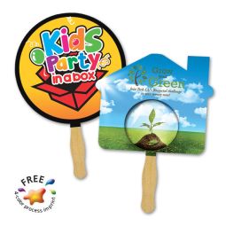 Hand Fans - Full Color Imprint