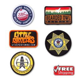 Custom Woven Patches - Up to 3" Size