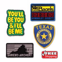 Custom Embroidered Patches - Up to 4" Size
