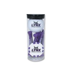 Tourney Tube Packs - 1 Ball, 12 Tees & Poker Chip