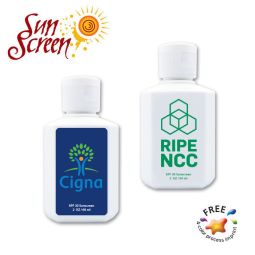 Sunscreen Bottles - 2 oz.