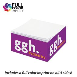 Sticky Note Cubes - Size 3"x3"x1.5"