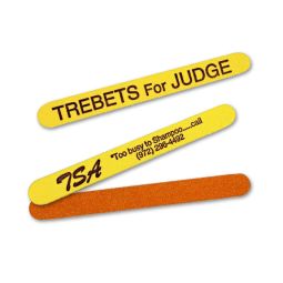 Emery Boards, Yellow Color