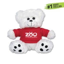 *Cuddly White Bears - 6" Tall
