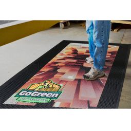 Super Scraper Rubber Floor Mats, Size 3'x5'
