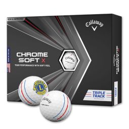 Callaway Chrome Soft Triple Track Golf Balls - 12 Pack