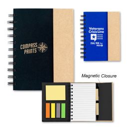 ABC Junior Notebooks With Sticky Notes & Pens - Size 4.75"x6"