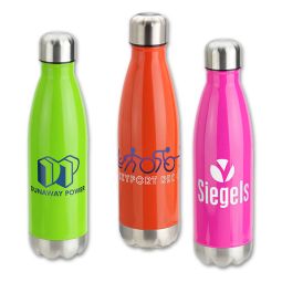 Bullet Steel Water Bottles, Deluxe Copper Lined