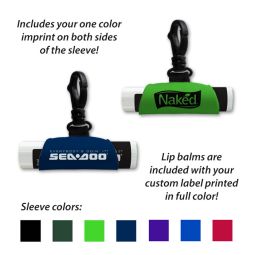 Clipster SPF-15 Lip Balms With Holders