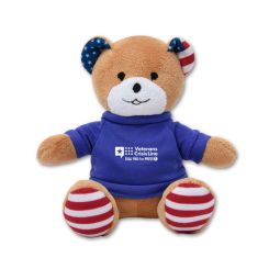 Cuddly Patriotic Bears - 6" Tall