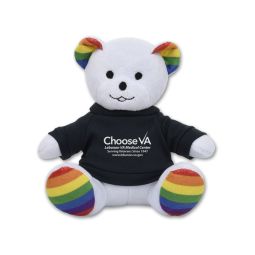 Cuddly Rainbow Bears - 6" Tall