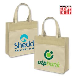 Cardiff Canvas Style Poly-Air Totes, Size 13"x13"x5"