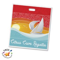 Full Color Imprint Plastic Bags, Size 18"x20"