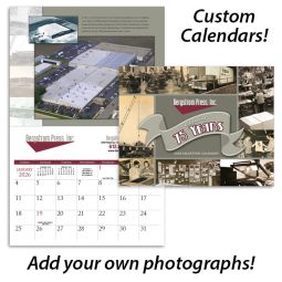  Custom Photo Wall Calendars - Staple Bound
