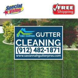 *Poly Bag Yard Signs, Size 16"x24" - 3 Colors, 2 Sides