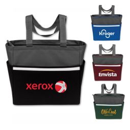 Ascent Zippered Tutone Totes