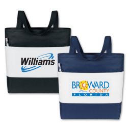 Deluxe Duo Color Block Totes