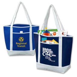 Charter Poly-Air Totes - White Trim
