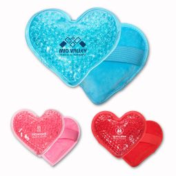 Deluxe Gel Bead Hot/Cold Packs, Heart
