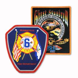 Dye Sublimated Patches, Up to 16 Square Inches