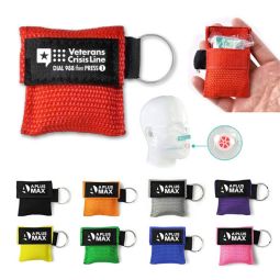 CPR Face Shield Mask Keychains