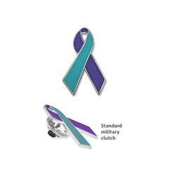 Stock Suicide Prevention Awareness Ribbon Pins
