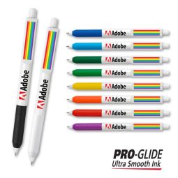 Pro-Glide Alamo Rainbow Clip Pens