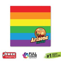 Rainbow Microfiber Cloths in Full Color