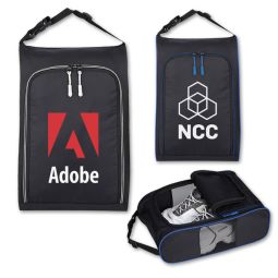 Golf Shoe Bags, Wide Style - Mesh Sides