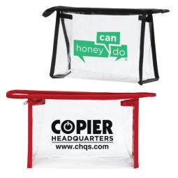 Zippered Vanity Travel Bags, Large