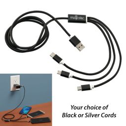 Bolt 3-in-1 Long Charging Cables