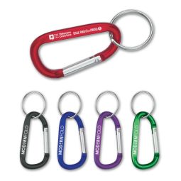 Carabiner Key Tags w/Split Rings only
